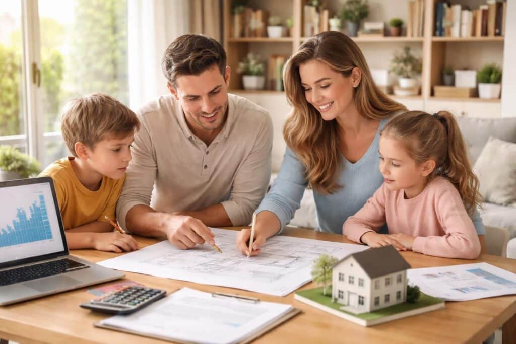 découvrez comment préparer efficacement un projet immobilier pour assurer la sécurité et le bien-être de votre famille à long terme.