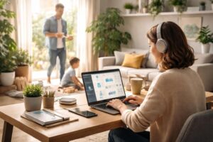 découvrez comment le télétravail, associé aux bons logiciels, vous aide à concilier efficacement vie professionnelle et équilibre familial.