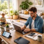 découvrez comment les outils numériques facilitent le télétravail tout en préservant l'équilibre entre vie professionnelle et vie familiale.