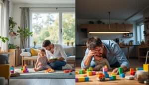 découvrez les défis et les joies d'être parent aujourd'hui, entre les attentes idéalisées et la réalité quotidienne.