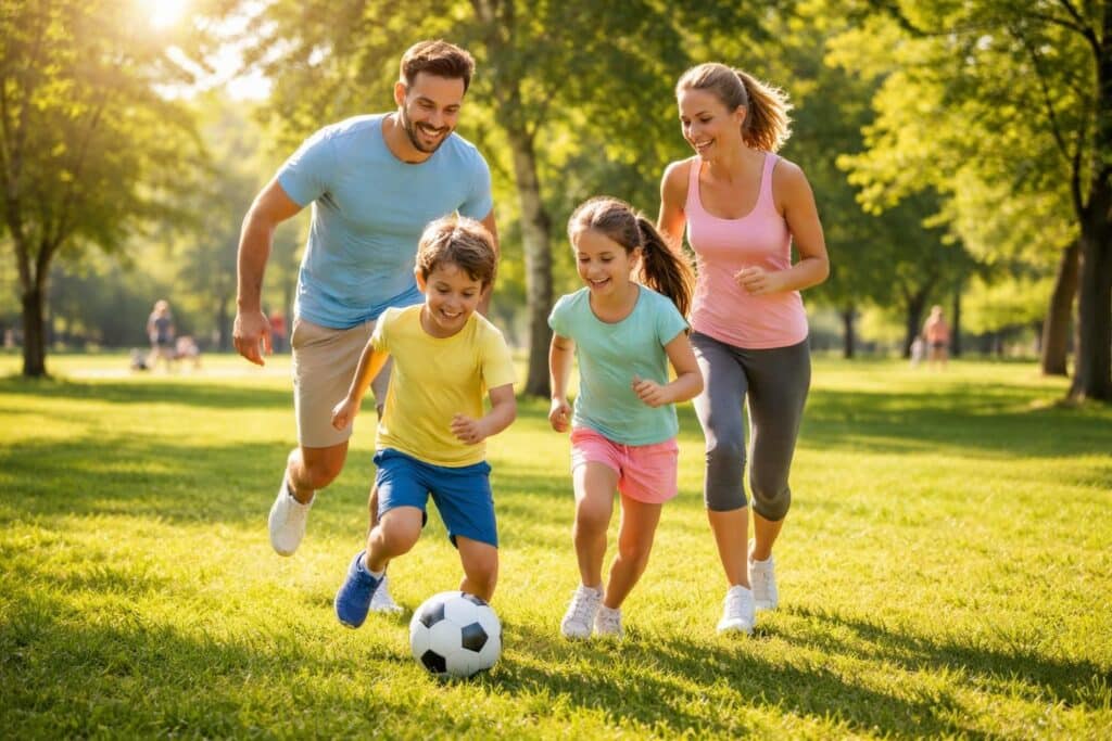 découvrez comment partager la passion du sport peut renforcer les liens familiaux et construire une famille heureuse et épanouie.