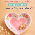 Des enfants réalisant des crafts pour la fête des mères