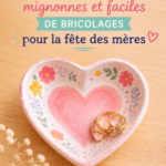 Des enfants réalisant des crafts pour la fête des mères