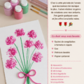 Cadeau fait maison pour la fête des mères avec des matériaux simples.
