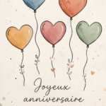 Une belle décoration d'anniversaire pour célébrer la fête de maman