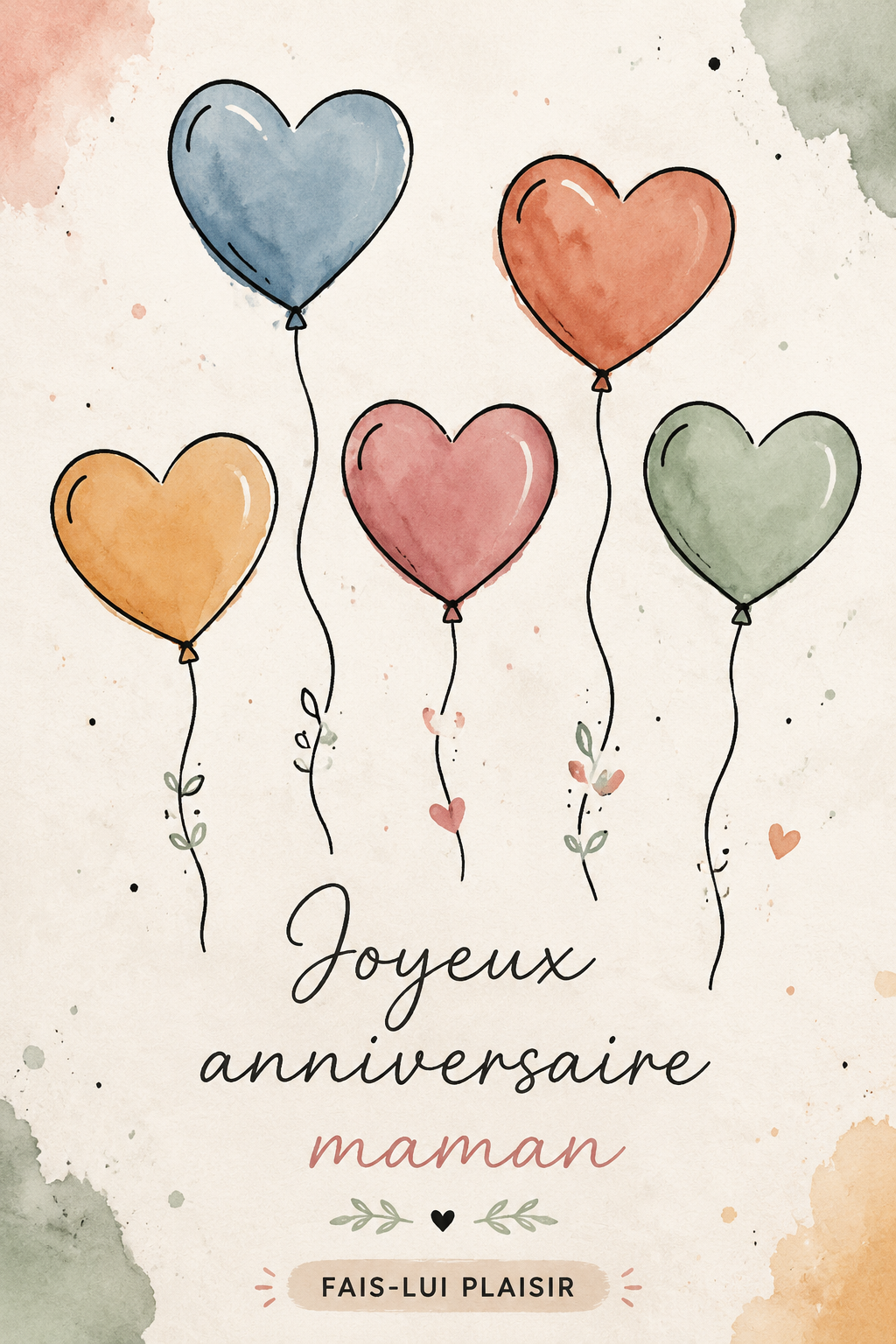 Une belle décoration d'anniversaire pour célébrer la fête de maman