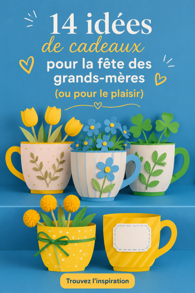 Idées de cadeaux originaux pour la fête des grands-mères