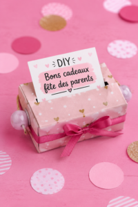 Un bon cadeau fait maison pour la fête des parents