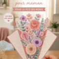 Bouquet éternel DIY coloré réalisé pour la fête des mères