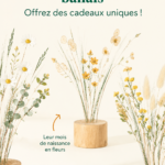 Image d'une sélection de cadeaux originaux présentés sur une table
