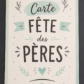 Modèle de carte pour la fête des pères à imprimer et personnaliser