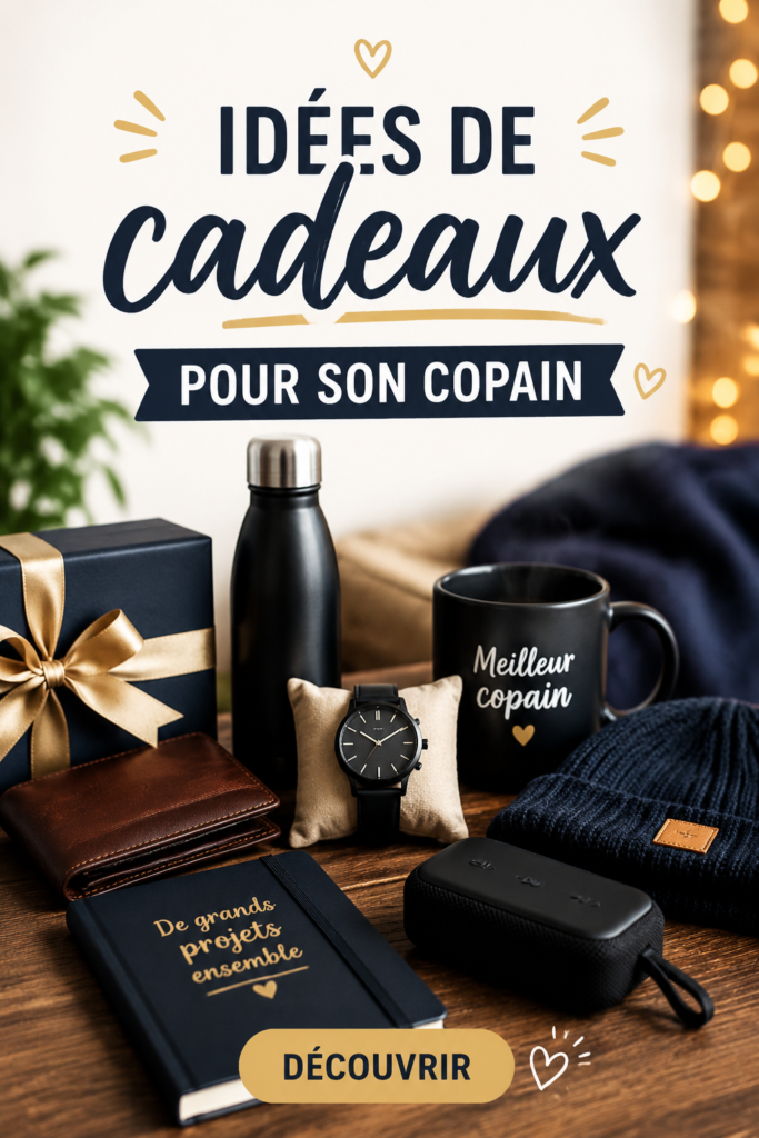 Idées de cadeaux uniques pour séduire votre copain