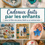 Cadeau fait main par des enfants pour leur père