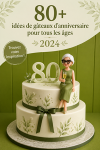Un gâteau d'anniversaire coloré tendance pour 2024 avec décorations ludiques.