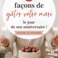 Un cadeau d'anniversaire emballé avec soin pour homme.