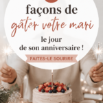 Un cadeau d'anniversaire emballé avec soin pour homme.
