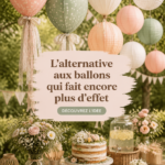 Alternatives élégantes aux ballons décoratifs pour célébrations