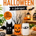 Des décorations Halloween DIY colorées et amusantes faites maison