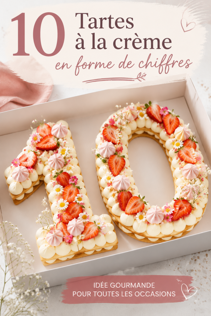 Gâteau numéroté coloré pour une célébration