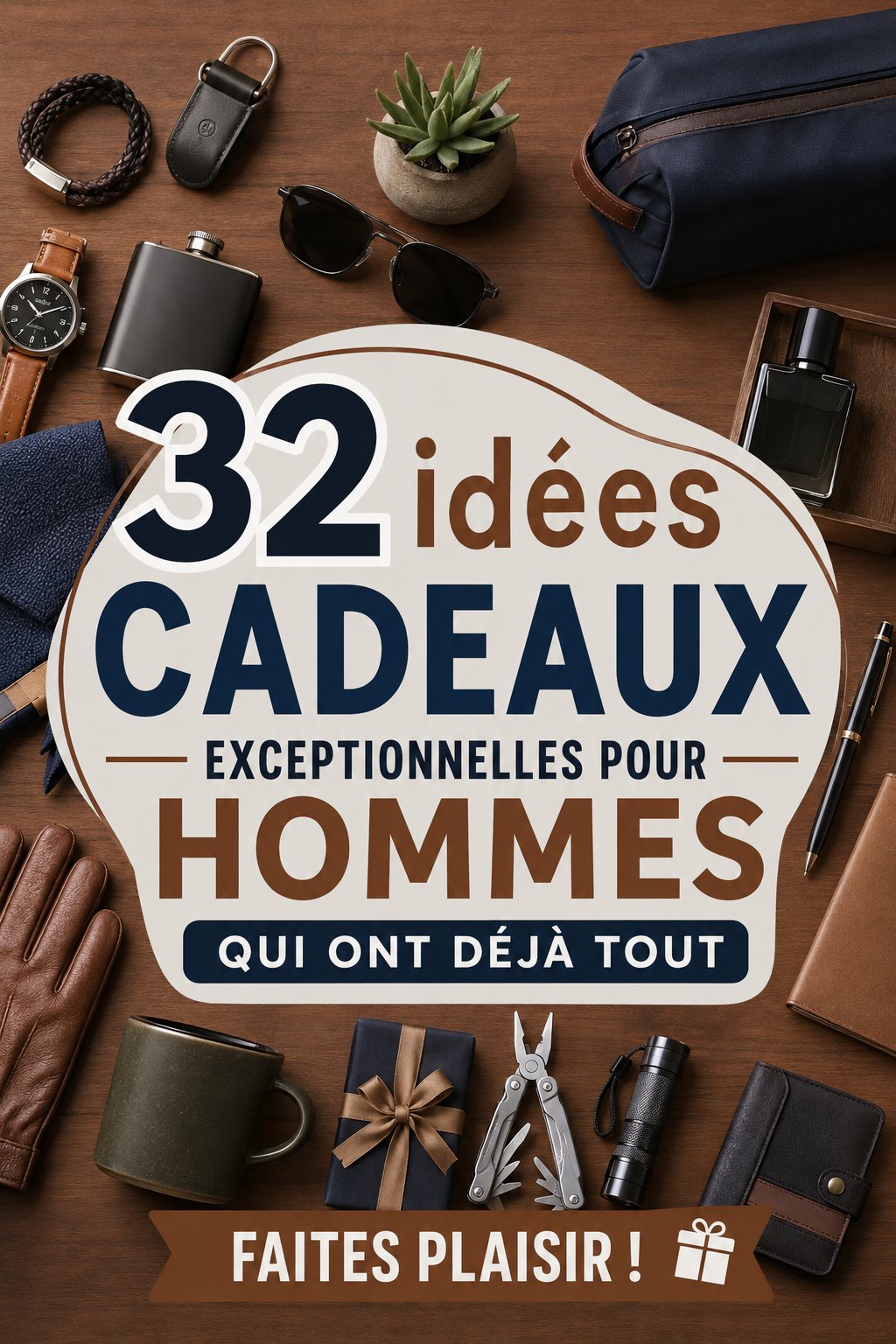 idées de cadeaux pour hommes qui ont tout avec des objets uniques