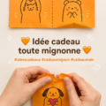 Un assortiment de cadeaux faits main, colorés et originaux disposés sur une table.