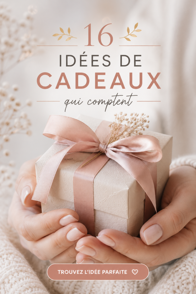 Idées de cadeaux significatifs pour différents moments