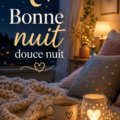 Ambiance apaisante avant de dormir avec lumière tamisée