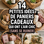Un superbe panier cadeau rempli de douceurs et de surprises, idéal pour toute occasion