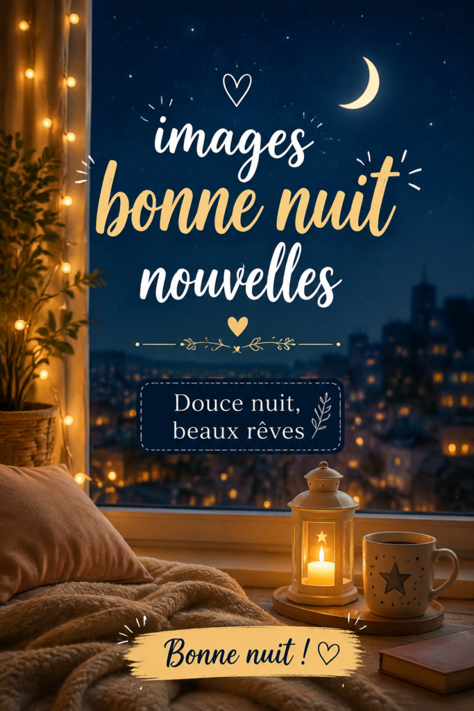 Image apaisante représentant un ciel étoilé pour une nuit tranquille.