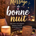 Une illustration d'un ciel étoilé avec un message de bonne nuit, symbolisant la tendresse et l'attention.