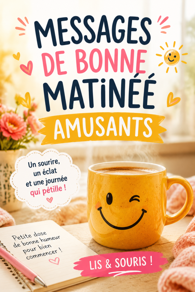 Des messages humoristiques pour commencer la journée avec le sourire