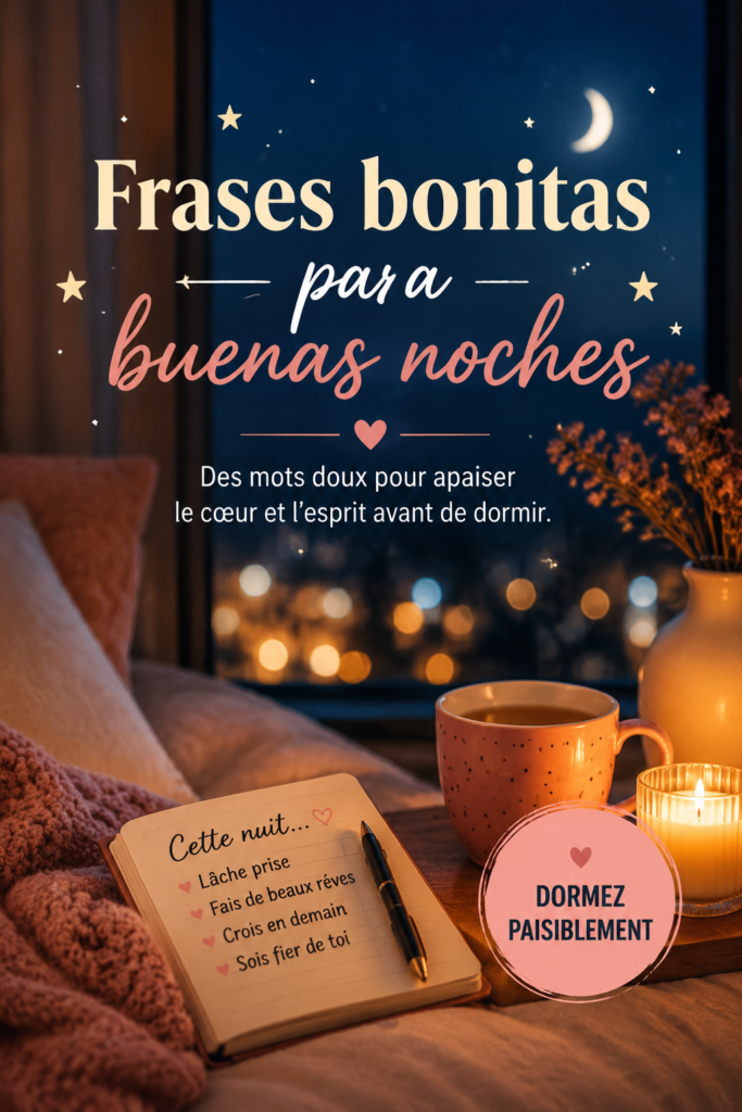 Un coucher de soleil paisible illustrant des phrases réconfortantes pour la nuit.