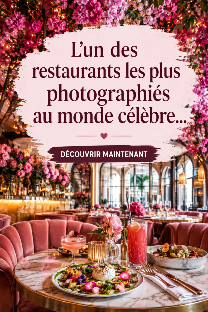 Restaurant décoré pour une célébration avec des plats raffinés et une ambiance conviviale.