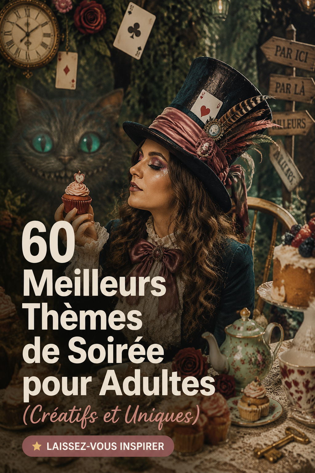 Thèmes de fête créatifs pour adultes en pleine célébration
