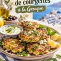 Beignets de courgettes croustillants prêts à être dégustés