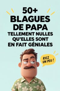 Un homme riant en racontant une blague de papa à ses enfants lors d'une fête