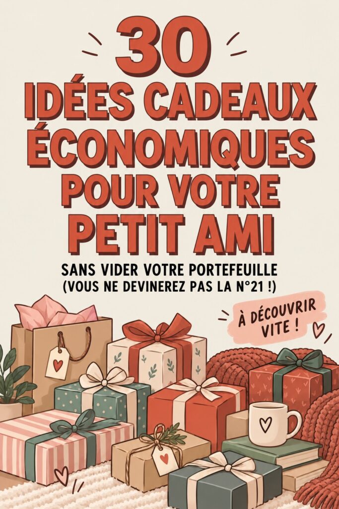30 cadeaux abordables pour faire plaisir à votre petit ami