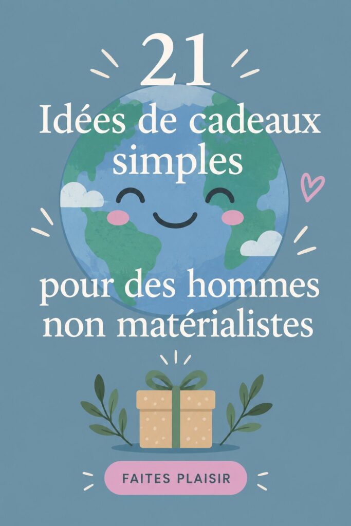 Un homme souriant reçoit un cadeau symbolique axé sur l'expérience.