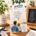 Carte d'anniversaire virtuelle colorée pour célébrer Papa