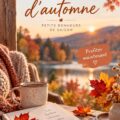 Décoration de table avec des feuilles d'automne colorées