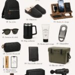Un guide de cadeaux pour les papas avec différentes options comme des gadgets et des expériences