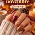 Manucure élégante avec des designs d'ongles tendance pour novembre