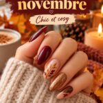 Manucure élégante avec des designs d'ongles tendance pour novembre