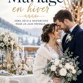 Mariage hivernal avec une décoration romantique et des lumières scintillantes
