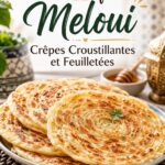 Des Meloui croustillants présentés sur une assiette, prêts à être dégustés lors d'une fête.