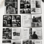 Revue d'anniversaire personnalisée avec photos et design coloré