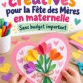 Des enfants réalisant un bricolage pour la fête des mères